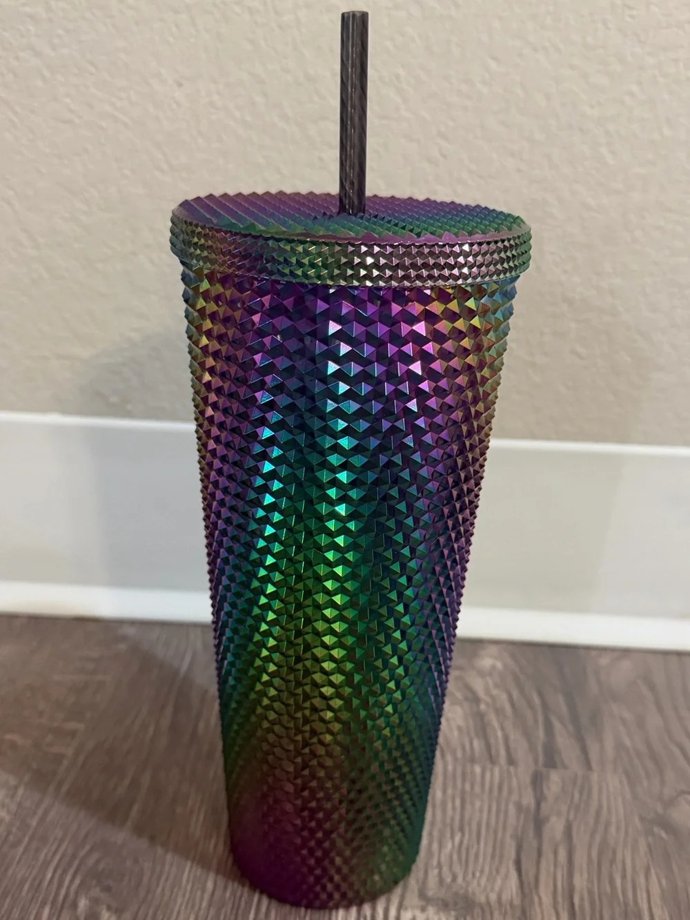 Starbucks 2023 Oil Slick Studded Tumbler